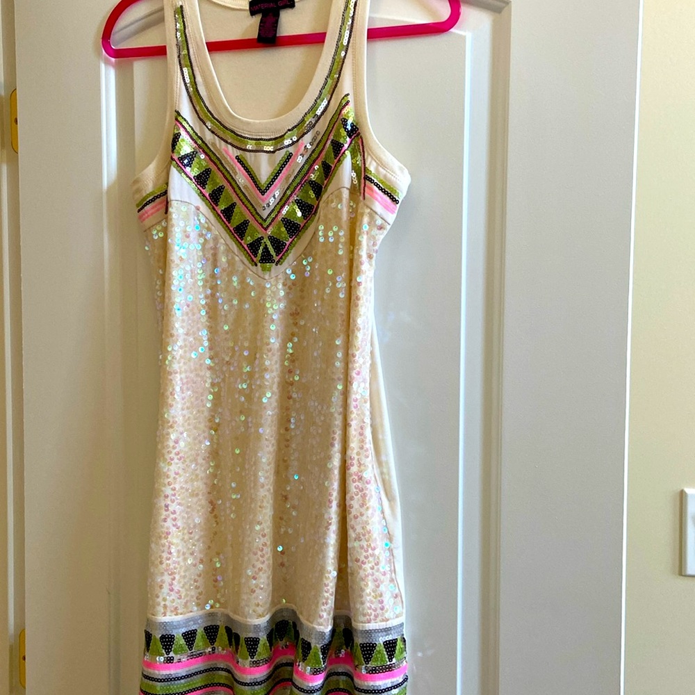 Gorgeous sequin tank dress in size XS